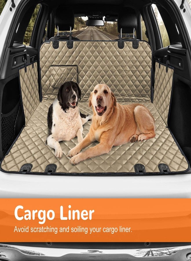 UR باور غطاء مقعد السيارة للكلاب من URPOWER، غطاء مقعد السيارة للحيوانات الأليفة، مقاوم للماء بنسبة 100%، غطاء مقعد السيارة على شكل أرجوحة، مصنوع من قماش 600D شديد التحمل، مقاوم للخدش، مانع للانزلاق، متين وناعم، أغطية مقاعد خلفية للحيوانات الأليفة للسيارات والشاحنات وسيارات الدفع الرباعي - Image 5